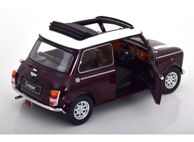 PRE-ORD3R KK Scale Modeliukas 1/12 Mini Cooper Sunroof, purple/white