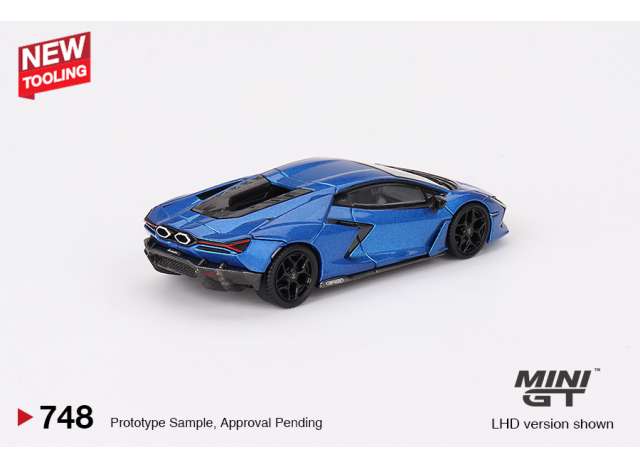PRE-ORDER Mini GT Modeliukas 1/64 2024 Lamborghini Revuelto, blue