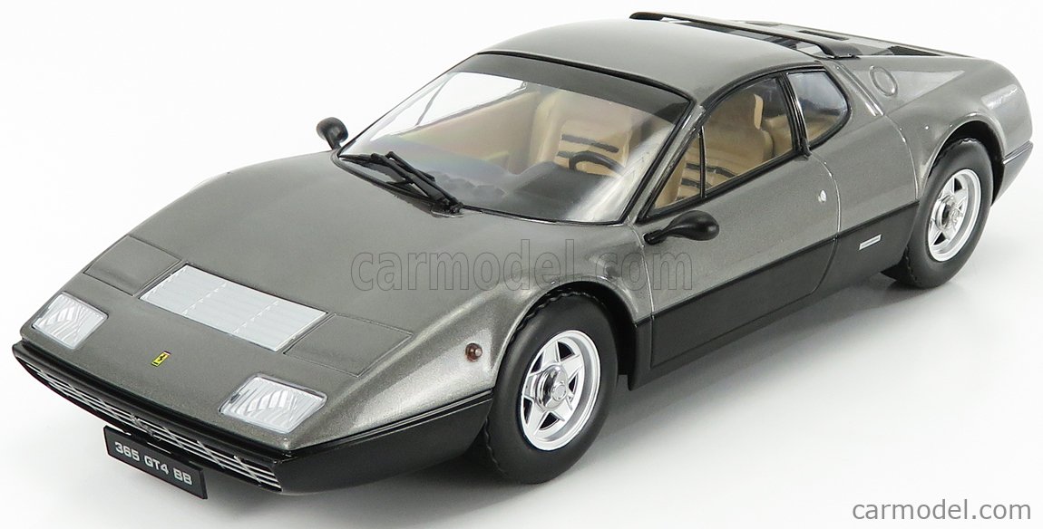 PRE-ORD3R KK Scale Modeliukas 1973 Ferrari 365 GT4 BB, gunmetal