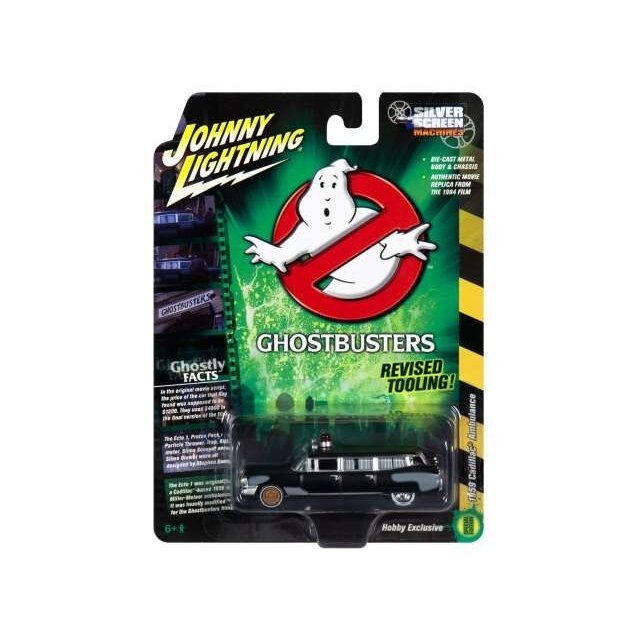 PRE-ORD3R Johnny Lightning Modeliukas Ghostbusters Project Pre-Ecto Silver Screen Series