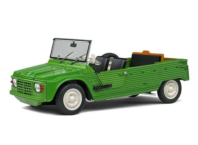 PRE-ORD3R Solido Modeliukas 1/18 1969 Citroen Mehari Mk 1, green