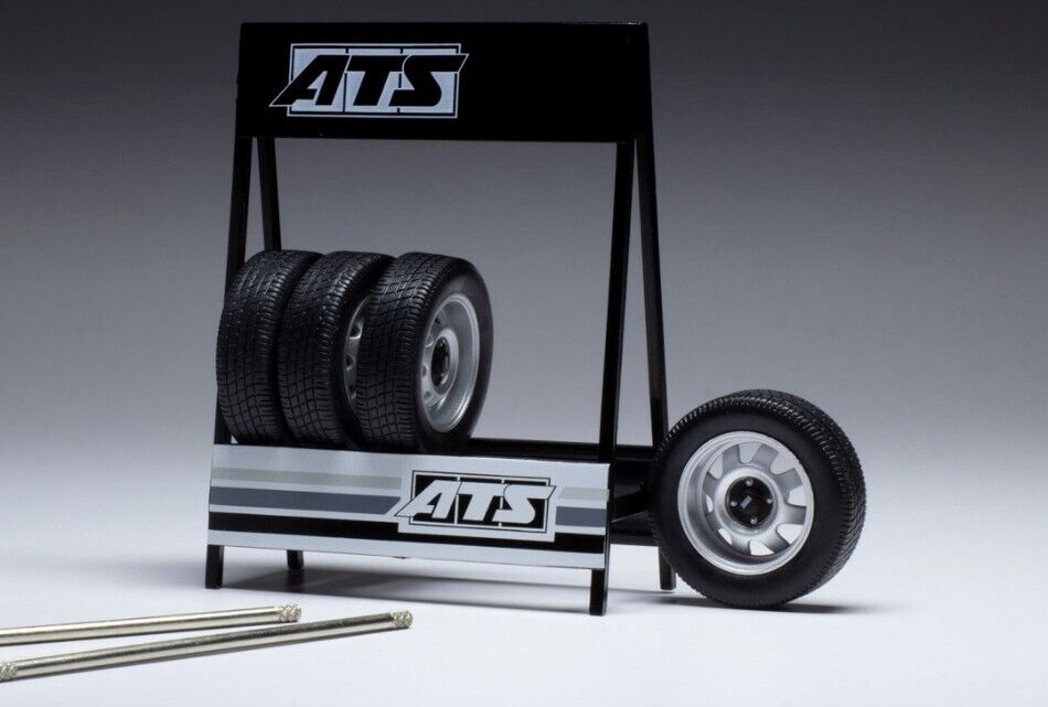 PRE-ORD3R IXO Models Modeliukas 1/18 ATS Cup set of 4 wheels