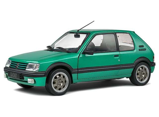 PRE-ORD3R Solido Modeliukas 1/18 1992 Peugeot 205 GTi Griffe, green