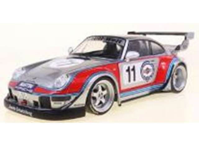 PRE-ORD3R Solido Modeliukas 1/18 2020 Porsche 911 (964) RWB Martini, grey/blue/red