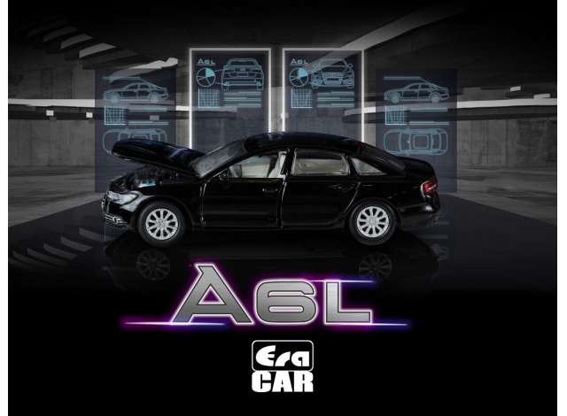 Era Car Modeliukas 2009 Audi A6, black