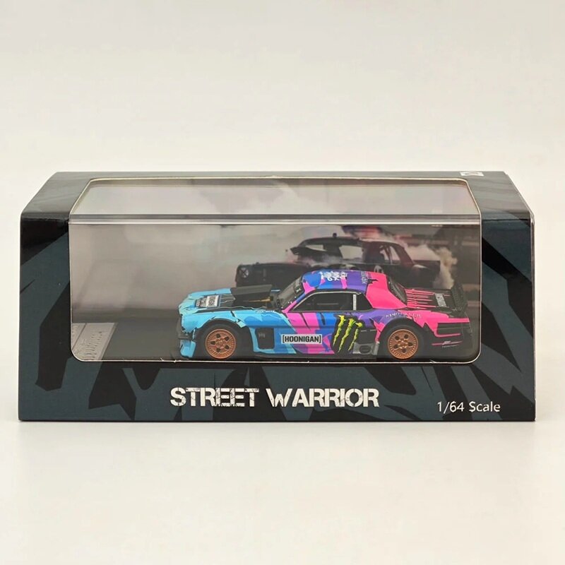 PRE-ORD3R Street Weapon Modeliukas 1/64 Ford Mustang *Monster*, various