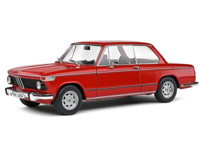PRE-ORD3R Solido Modeliukas 1/18 1971 BMW 1602, red