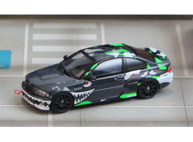 PRE-ORD3R Stance Hunters Modeliukas 1/64 BMW E46 *Flying Tiger*, black