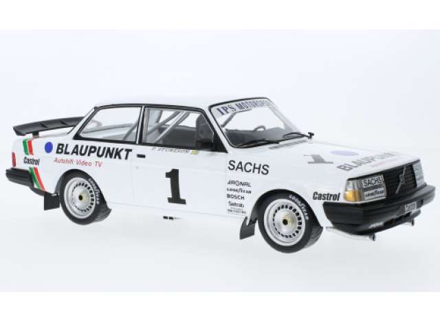 PRE-ORD3R IXO Models Modeliukas 1/18 1985 Volvo 240 Turbo #1 DTM Nurburgring Stureson