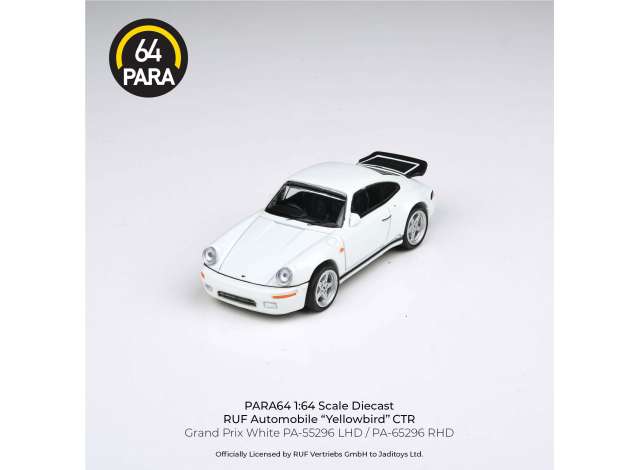 Para64 Modeliukas 1987 RUF CTR *Left hand drive*, white (cars in a deluxe Acrylic window box)
