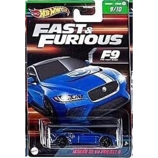 Hot Wheels Fast & Furious Set B Modeliukas Jaguar XE SV Project 8