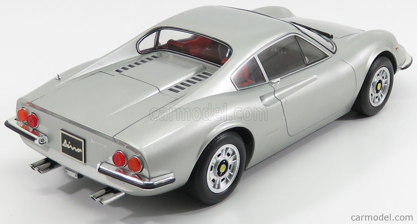 PRE-ORD3R KK Scale Modeliukas 1/12 1973 Ferrari 246 GT Dino, silver