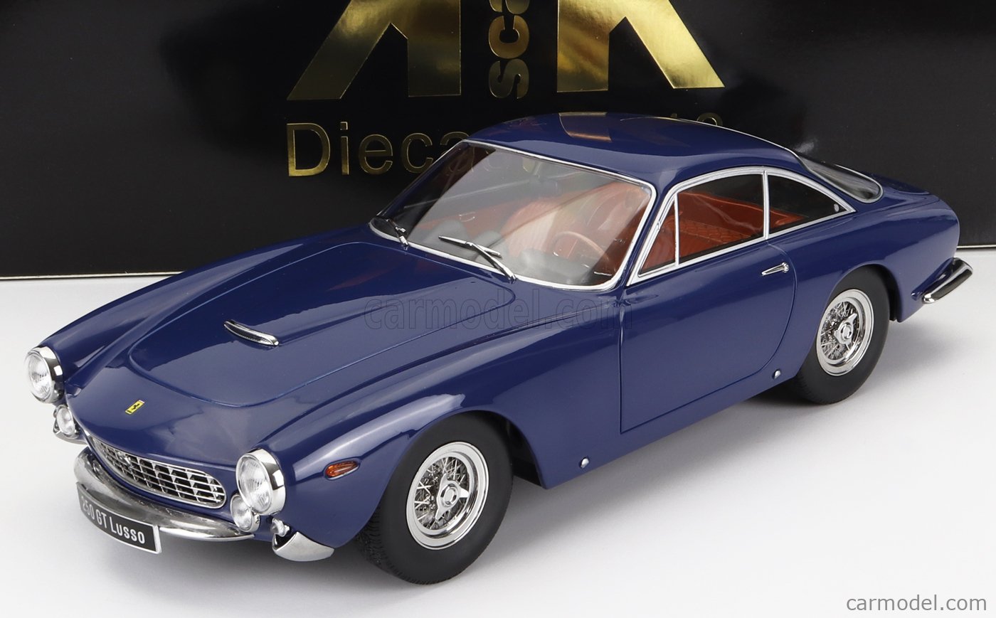 PRE-ORD3R KK Scale Modeliukas 1/18 1962 Ferrari 250 GT Lusso, blue