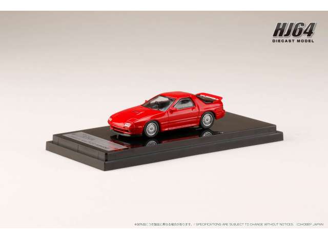 PRE-ORD3R Hobby Japan Modeliukas Mazda RX-7 (FC3S) Winning Limited, braze red