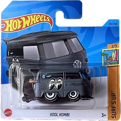 Hot Wheels Mainline Modeliukas Kool Kombi black short card