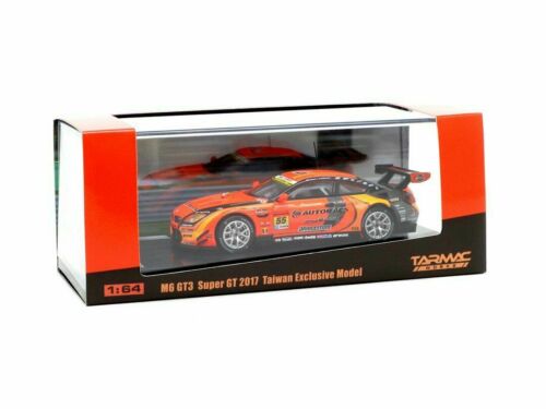 Tarmac Works Modeliukas 2017 BMW M6 GT3 #55 Super GT, orange/black (yra sandėlyje)
