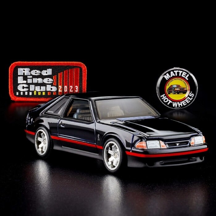 Hot Wheels RLC Modeliukas 1993 ford mustang cobra r club Exclusive (yra Sandėlyje)