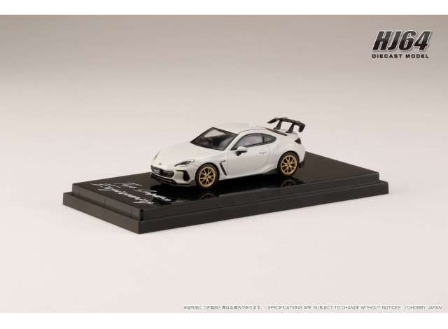 PRE-ORD3R Hobby Japan Modeliukas Subaru BRZ STI Performance, crystal white pearl