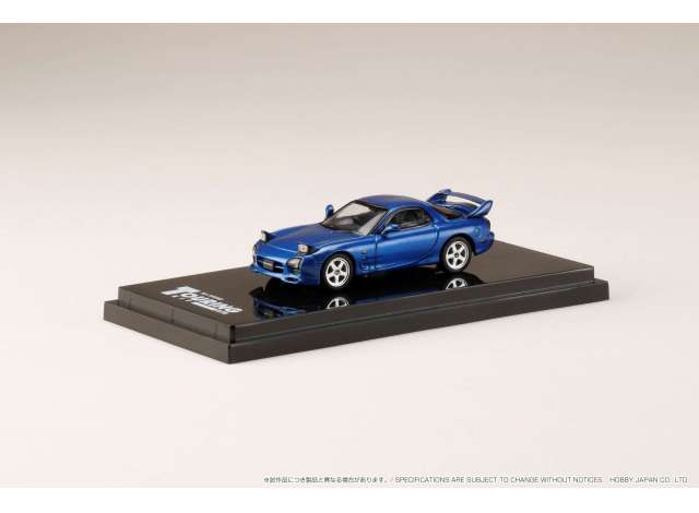 PRE-ORD3R Hobby Japan Modeliukas Efini RX-7 FD3S (A-Spec), innocent blue mica