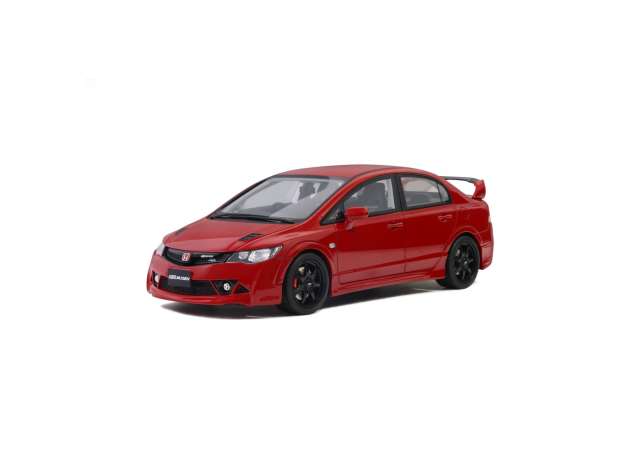 PRE-ORD3R OttO Miniatures Modeliukas 1/18 2008 Honda Civic Mugen RR (FD2) *Resin series*, milano red