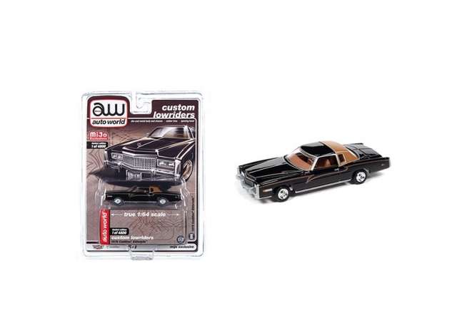 PRE-ORD3R Auto World Modeliukas 1975 Cadillac Eldorado I, black