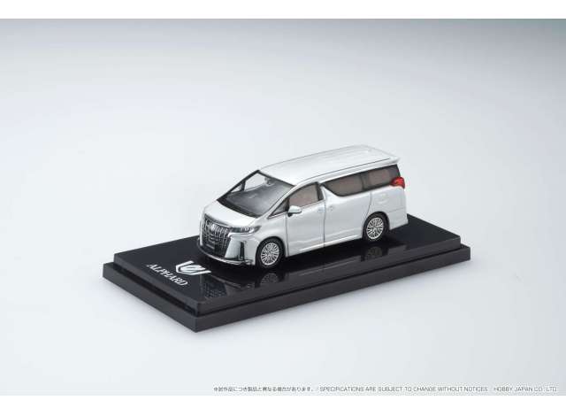 PRE-ORD3R Hobby Japan Modeliukas Toyota Alphard Hybrid 2.5S (H30W) Customized Version, white pearl crystal shine