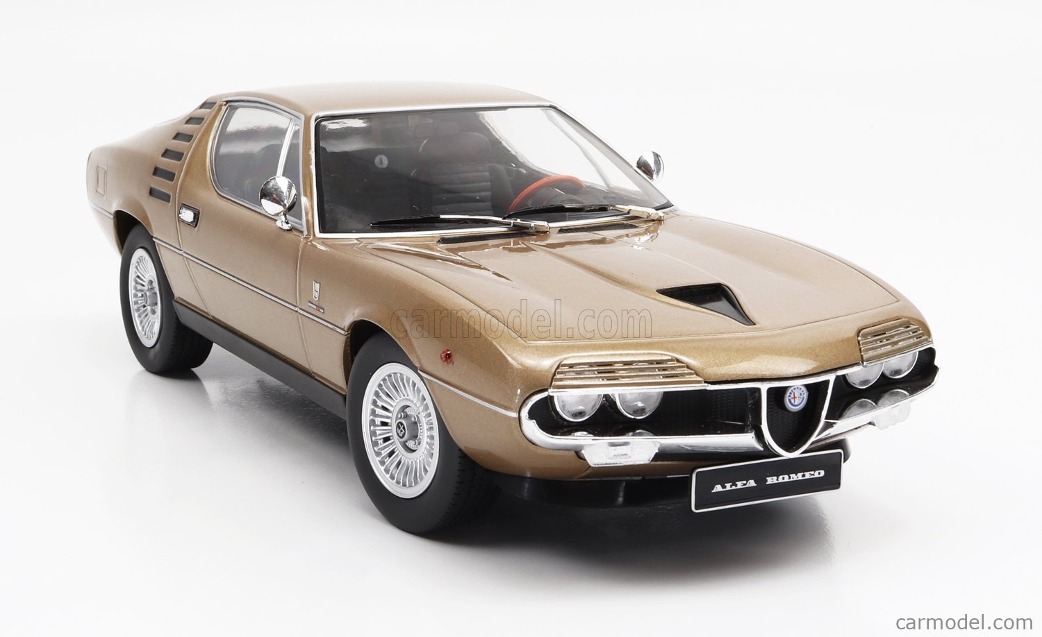 PRE-ORD3R KK Scale Modeliukas 1/18 1970 Alfa Romeo Montreal, gold