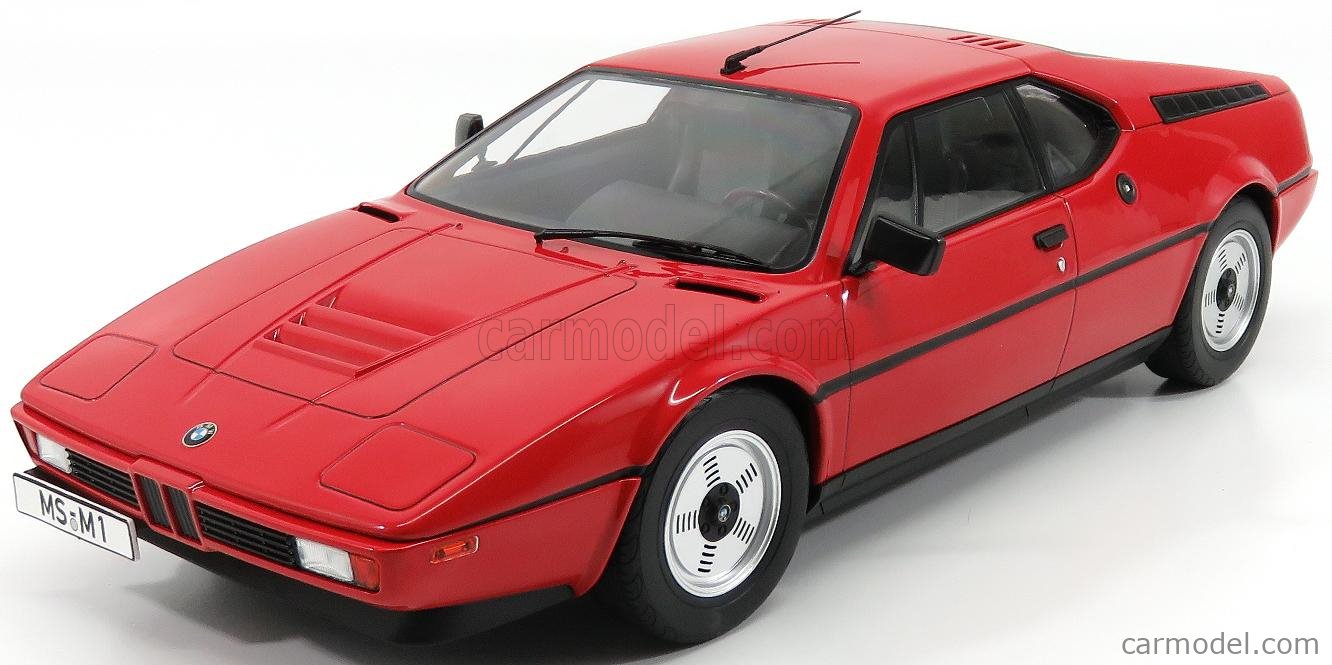 PRE-ORD3R KK Scale Modeliukas 1/12 1978 BMW M1, red