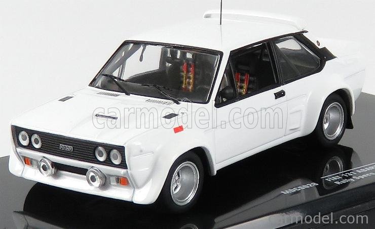 PRE-ORD3R IXO Models Modeliukas 1978 Fiat 131 Abarth, white