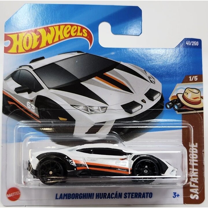 Hot Wheels Mainline Modeliukas Lamborghini Huracan Sterrato White