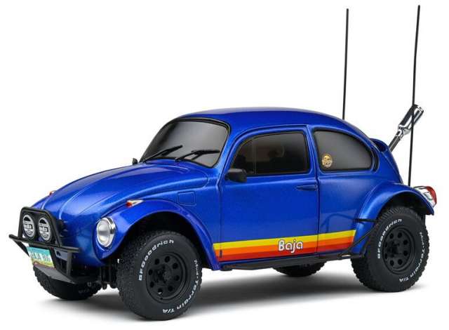 PRE-ORD3R Solido Modeliukas 1/18 1975 Volkswagen Beetle Baja, blue