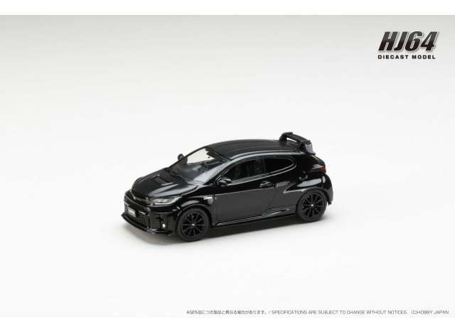 Hobby Japan Modeliukas Toyota GRMN Yaris Circuit Package, precious black pearl