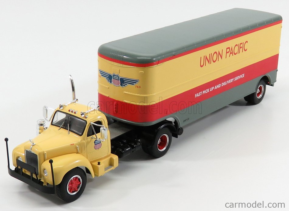 IXO Models Modeliukas 1955 Mack B61 *Union Pacific*, yellow/red