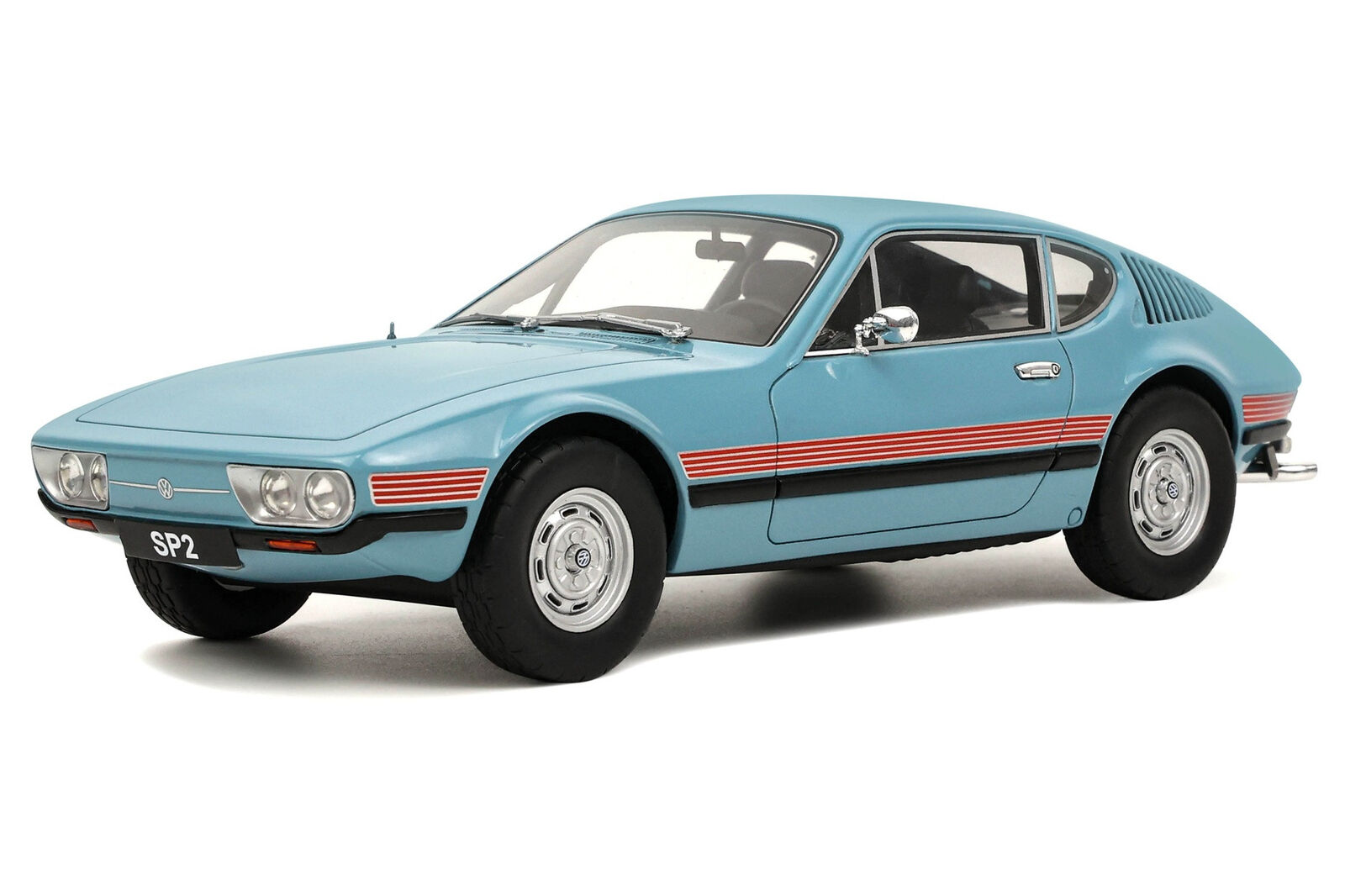 PRE-ORD3R OttOmobile Miniatures Modeliukas 1/18 1972 Volkswagen SP2 *Resin series*, niagara blue