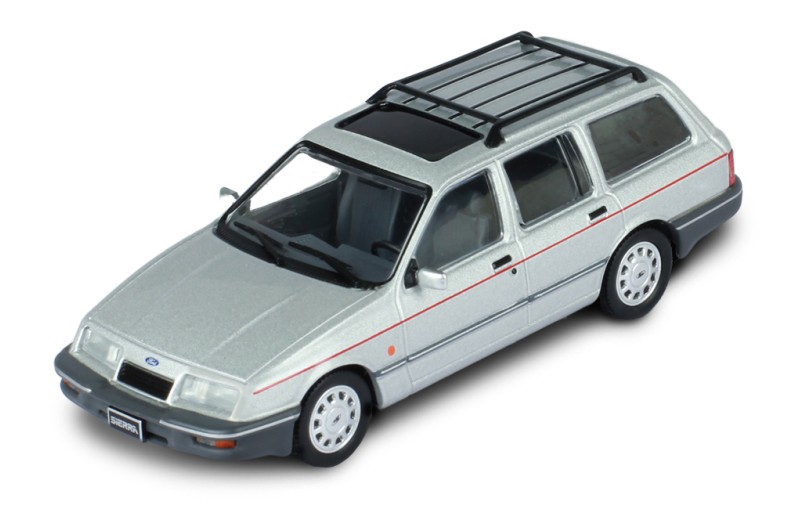 PRE-ORD3R IXO Models Modeliukas 1988 Ford Sierra Ghia Estate, silver