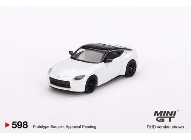 PRE-ORD3R Mini GT Modeliukas 2023 Nissan Fairlady Z Version ST, everest white