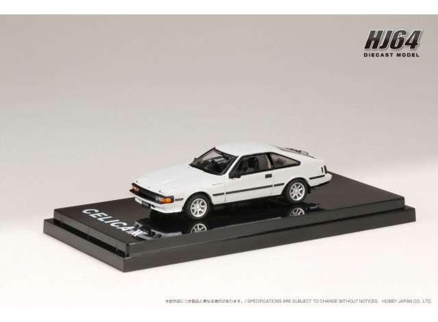 PRE-ORD3R Hobby Japan Modeliukas 1983 Toyota Celica XX 2000GT (A60) TwinCam24 *With Genuine Wheel*, super white