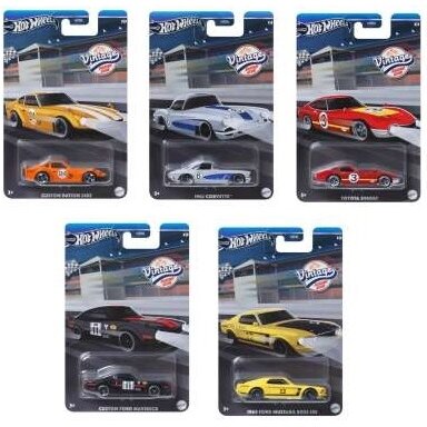Hot Wheels Modeliukas Vintage Car Club set (yra Sandėlyje)