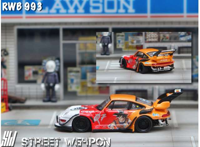 Street Weapon Modeliukas 1/64 RWB 993 Wukong, various (yra Sandėlyje)