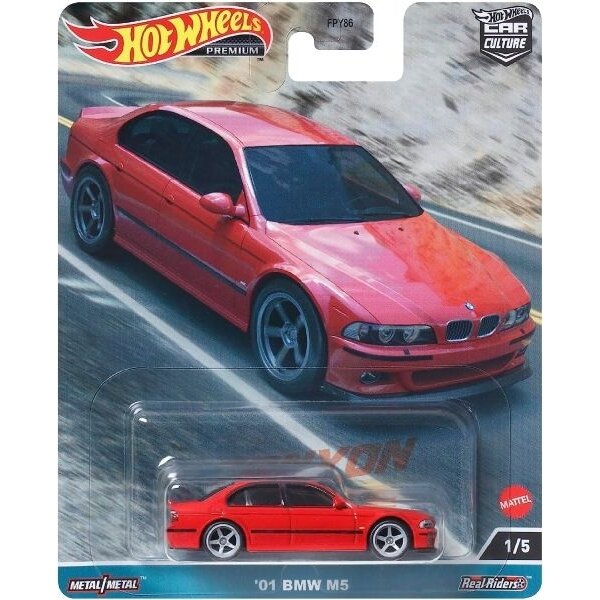 Hot Wheels Premium Modeliukas BMW M5 E39  (Canyon Warriors) (yra sandėlyje)