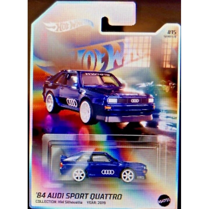 Hot Wheels Red Line Club RLC NFTH Garage Series 8 Modeliukas  '84 Audi Sport Quattro Physical