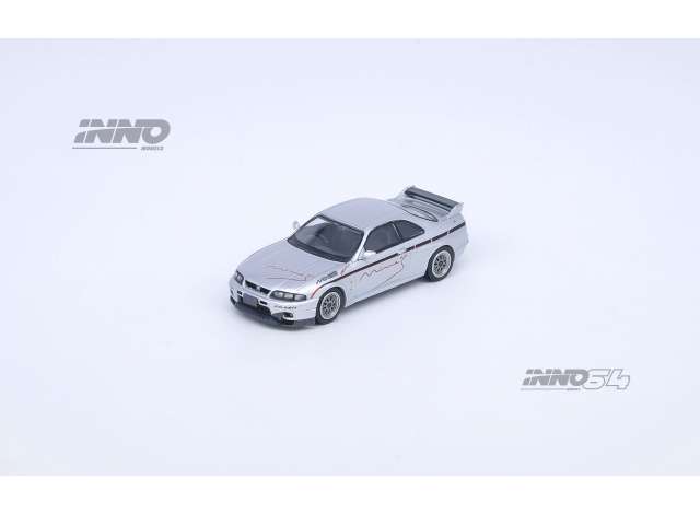 PRE-ORD3R Inno64 Modeliukas 1/64 Nissan GR-R (R33) *Tuned by Mine`s*, silver