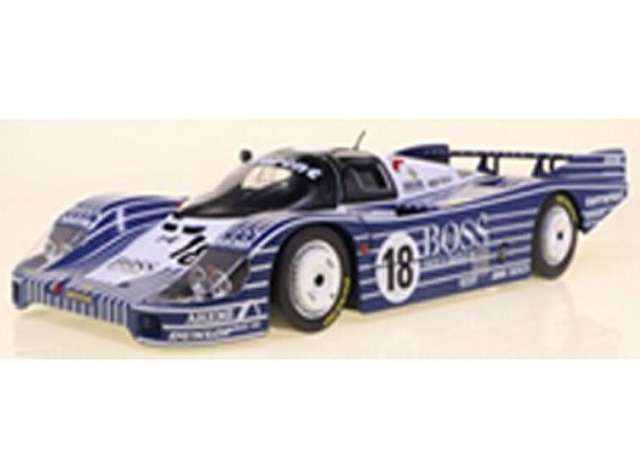 PRE-ORD3R Solido Modeliukas 1/18 1983 Porsche 956 LH #18 Laessig/Plankerhorn/Wilson 24h Le Mans, blue/white
