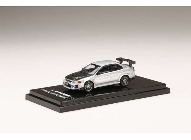 PRE-ORD3R Hobby Japan Modeliukas 1998 Mitsubishi Lancer GSR Evolution 5 (Customized Version), silver