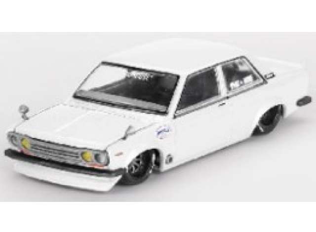 Mini GT Modeliukas 1969 Datsun 510 Street Nismo V2, white (yra Sandėlyje)