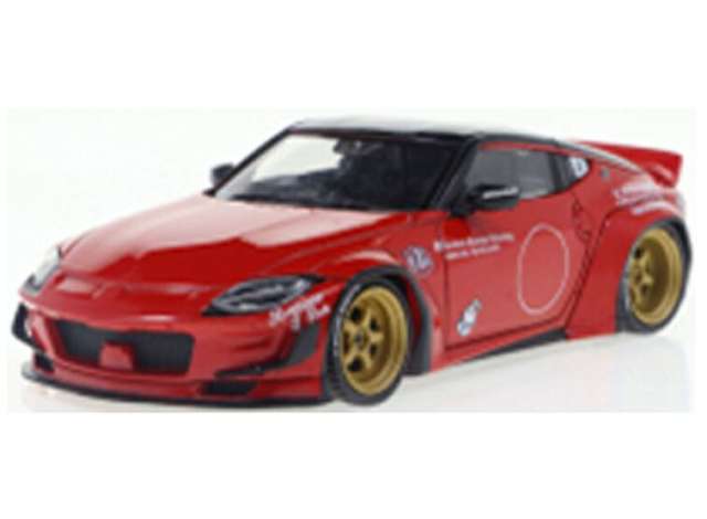 PRE-ORD3R Solido Modeliukas 1/43 2022 Nissan 400Z Rocket Bunny, red
