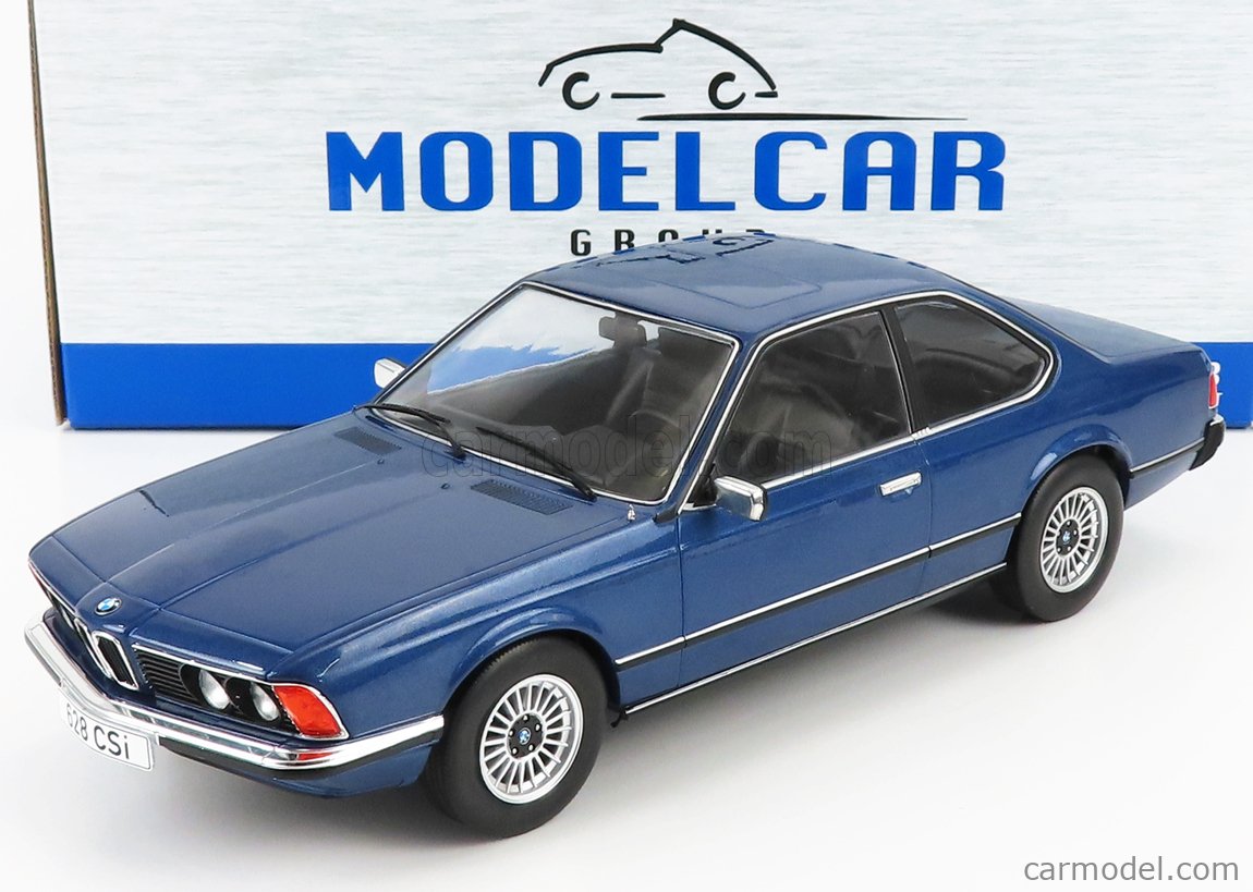 PRE-ORD3R MCG Modeliukas 1/18 1976 BMW 6 Series (E24), blue