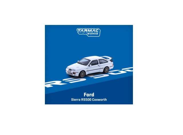 PRE-ORD3R Tarmac Modeliukas 1/64 1989 Ford Sierra RS5000 Cosworth, white