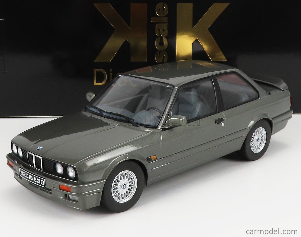 KK Scale Modeliukas 1989 BMW 320iS E30 Italo M3, grey metallic
