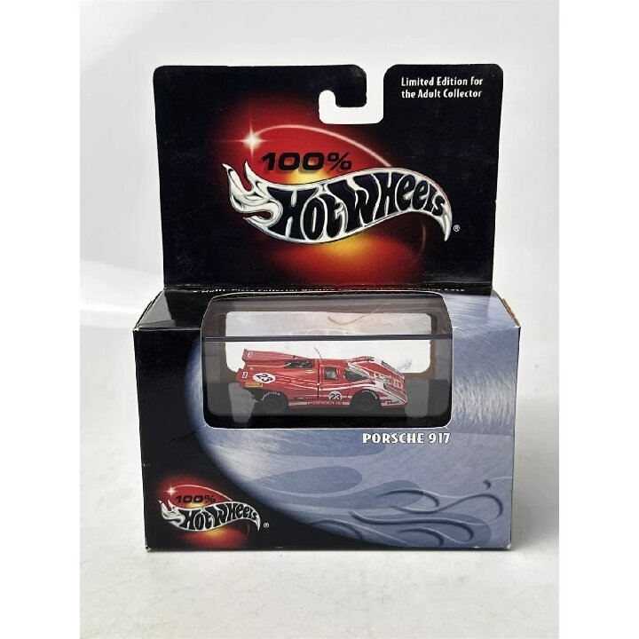 Hot Wheels 100% Modeliukas Red Porsche 917 (likusi gumytė ant kėbulo)